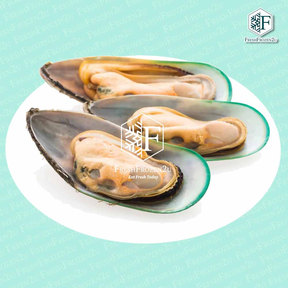 New Zealand Green Mussel (Half Shell) (900 g)