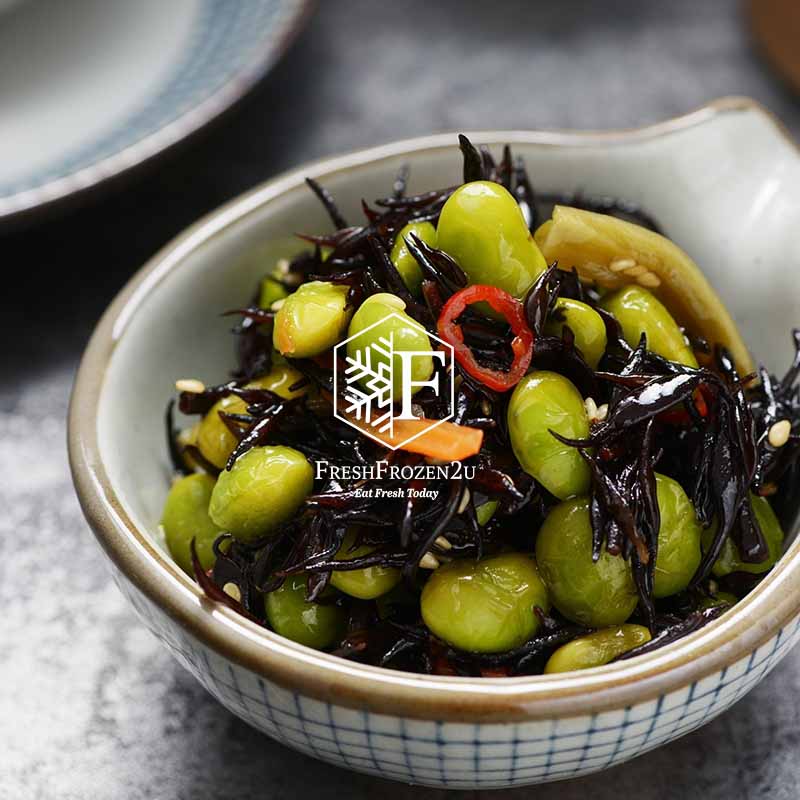 Seaweed Hijiki Salad with Edamame (500 g)