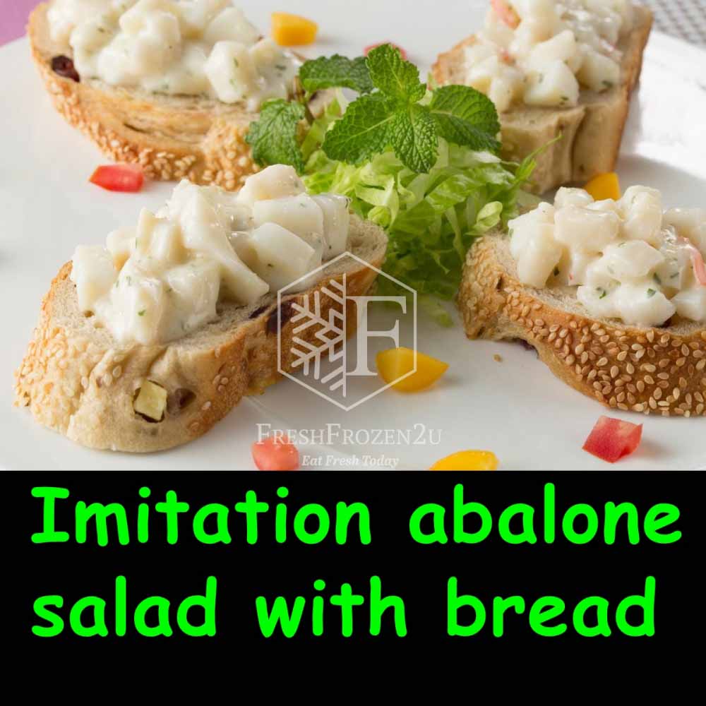 Frozen Imitation Abalone Salad 鲍鱼沙拉 (500g)