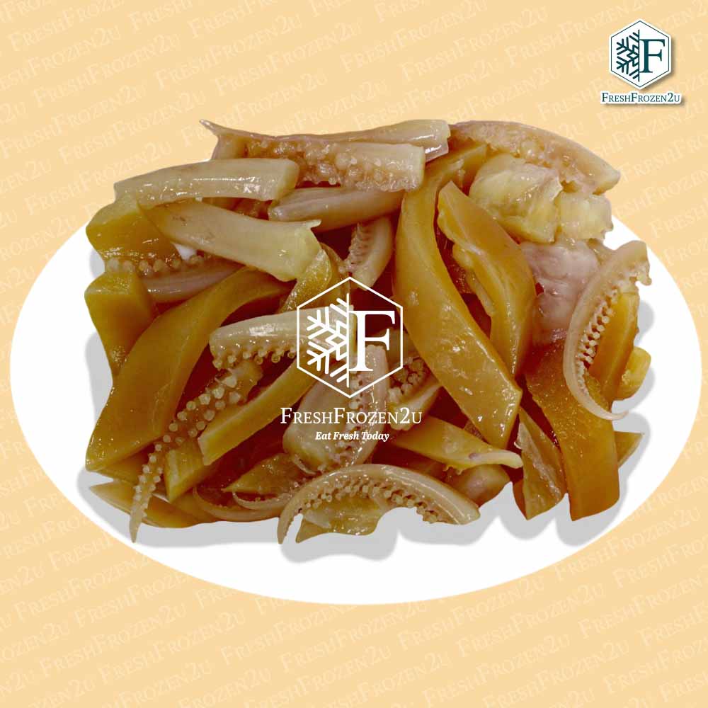 Brown Cuttlefish Squid Slice (800 g)